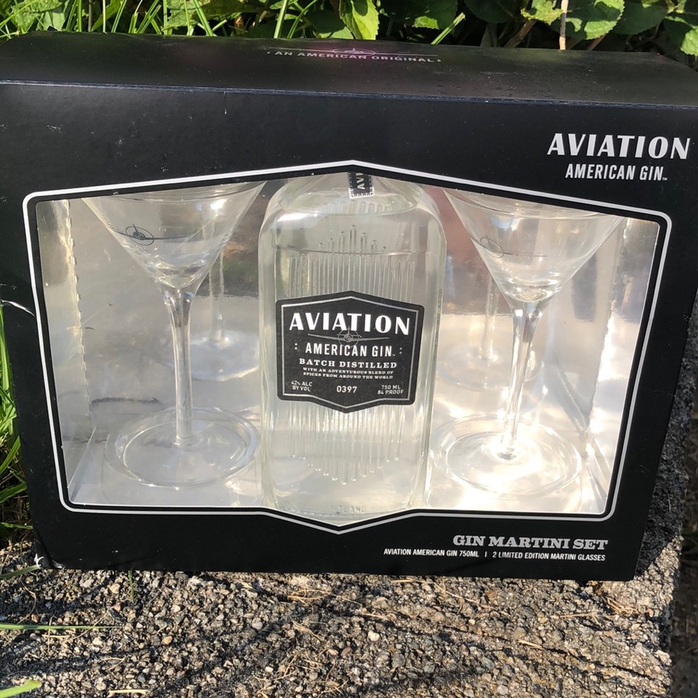 Martini gin set